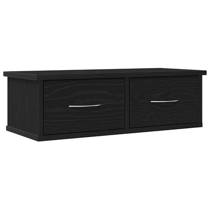 Meuble mural Chêne noir 60 x 26 x 18.5 cm Bois d'ingénierie