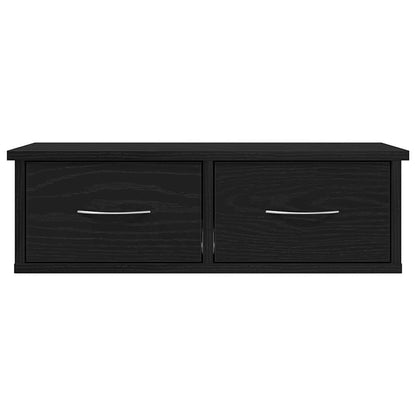 Meuble mural Chêne noir 60 x 26 x 18.5 cm Bois d'ingénierie