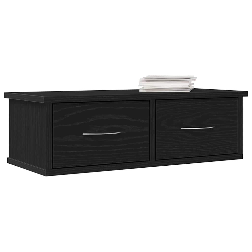 Meuble mural Chêne noir 60 x 26 x 18.5 cm Bois d'ingénierie