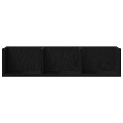 Étagère Murale Chêne noir 75 x 18 x 18 cm Bois d'ingénierie