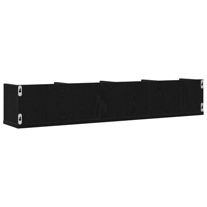 Étagère Murale Chêne noir 100 x 18 x 18 cm Bois d'ingénierie