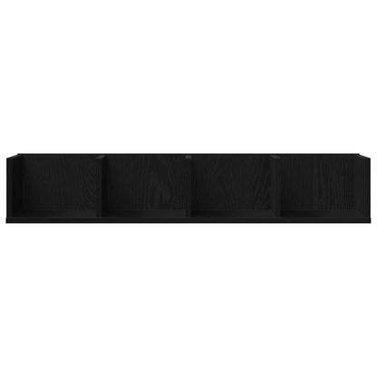Étagère Murale Chêne noir 100 x 18 x 18 cm Bois d'ingénierie