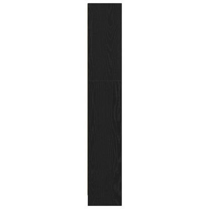 Étagère Chêne noir 60 x 24 x 143 cm Bois d'ingénierie