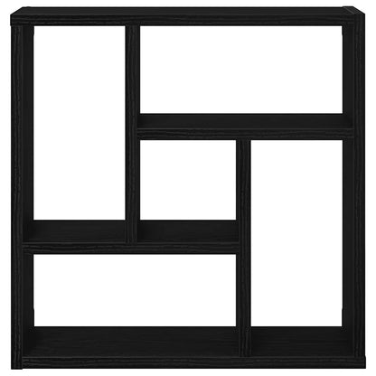 Étagère murale chêne noir 45x16x45 cm bois d'ingénierie