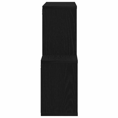 Étagère Murale Chêne noir 76 x 15 x 53 cm Bois d'ingénierie
