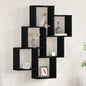 Étagère Murale Chêne noir 78 x 15 x 92 cm Bois d'ingénierie