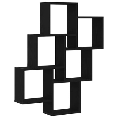Étagère Murale Chêne noir 78 x 15 x 92 cm Bois d'ingénierie