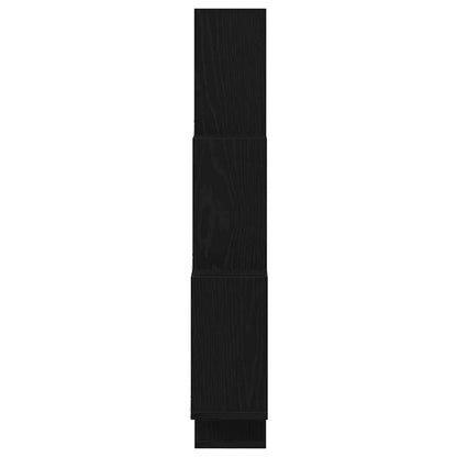 Étagère Murale Chêne noir 78 x 15 x 92 cm Bois d'ingénierie