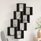 Étagère Murale Chêne noir 90 x 15 x 119.5 cm Bois d'ingénierie