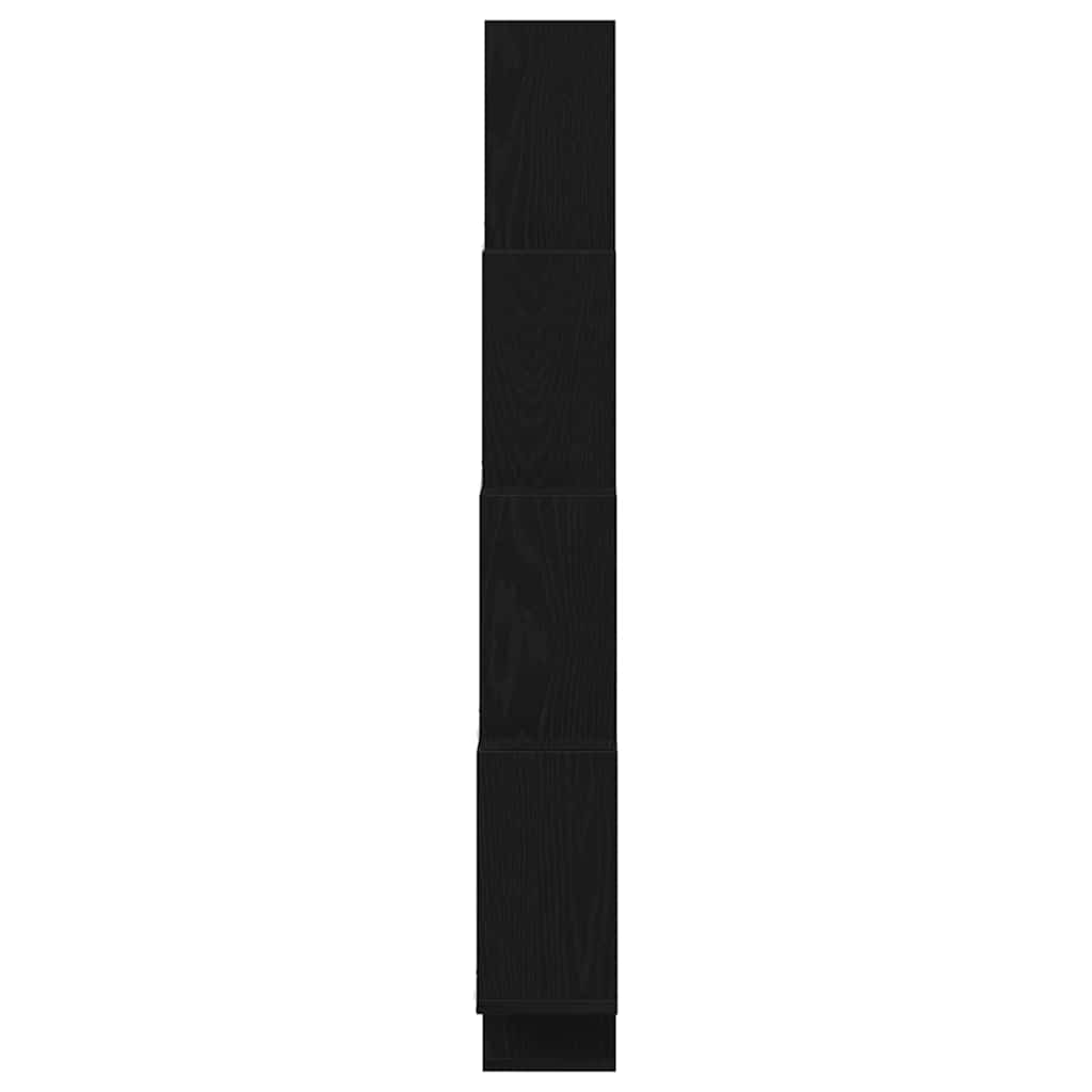 Étagère Murale Chêne noir 90 x 15 x 119.5 cm Bois d'ingénierie
