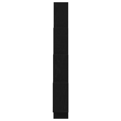 Étagère Murale Chêne noir 90 x 15 x 119.5 cm Bois d'ingénierie