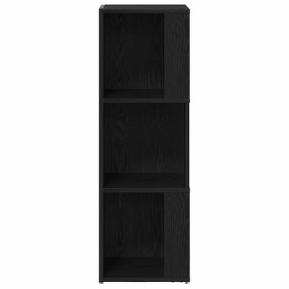 Étagères d'angle Chêne noir 33 x 33 x 100 cm Bois d'ingénierie