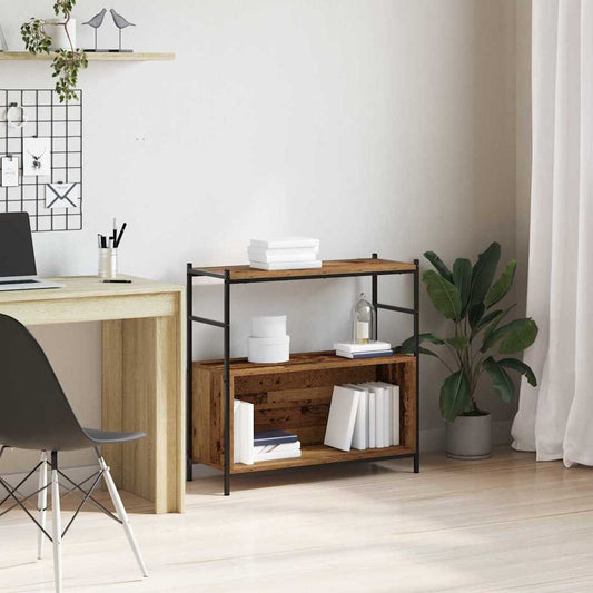 Étagère Chêne fumé 80 x 30 x 78.5 cm Bois d'ingénierie