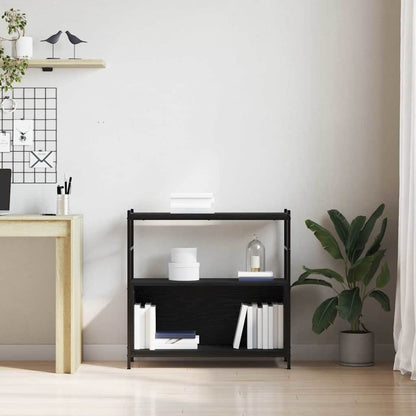 Étagère Chêne noir 80 x 30 x 78.5 cm Bois d'ingénierie