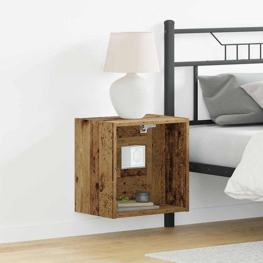Étagère flottante Marron 40 x 28.5 x 40 cm Bois d'ingénierie