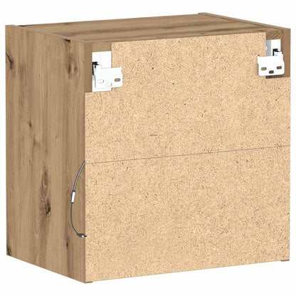 Étagère flottante avec étagère 2 pcs Marron 40 x 28.5 x 40 cm