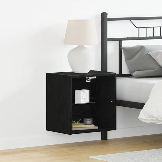 Étagère flottante Noir 40 x 28.5 x 40 cm Bois d'ingénierie