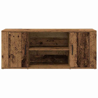 Meuble TV Bois ancien 100 x 35 x 40 cm Bois d'ingénierie