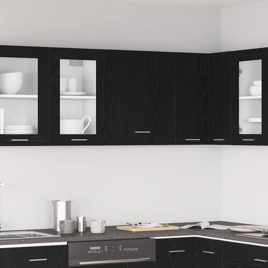 Armoire suspendue Chêne noir 50 x 31 x 60 cm Bois d'ingénierie