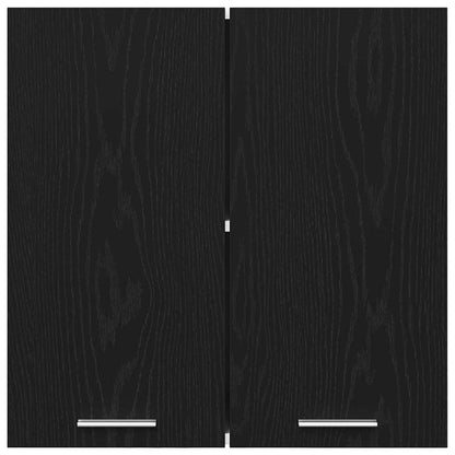 Armoire suspendue Chêne noir 60 x 31 x 60 cm Bois d'ingénierie