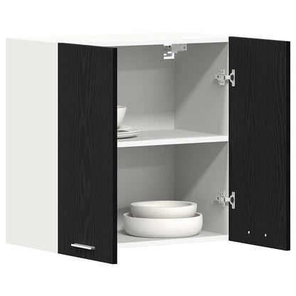Armoire suspendue Chêne noir 60 x 31 x 60 cm Bois d'ingénierie