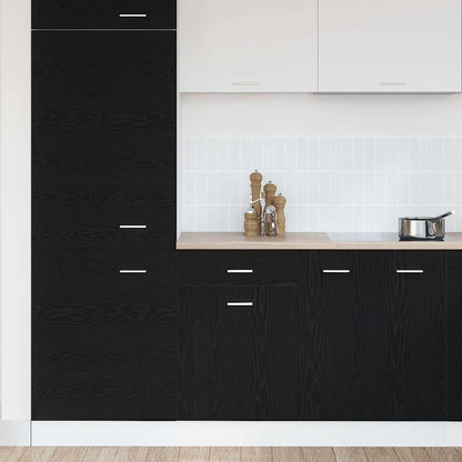 Armoire à tiroirs avec tiroir Chêne noir 50 x 46 x 81.5 cm
