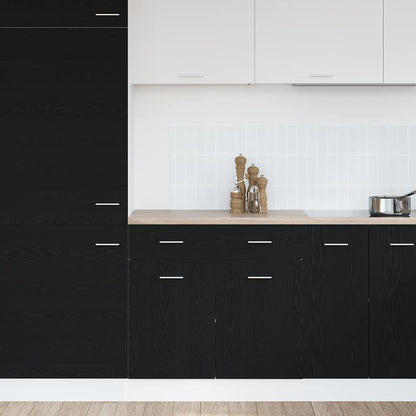 Cabinet avec Tiroir avec tiroir Chêne noir 80 x 46 x 81.5 cm