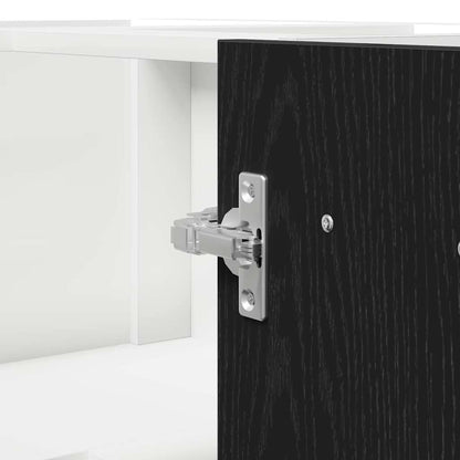 Armoire d'angle en bas Chêne noir 75.5 x 75.5 x 81.5 cm