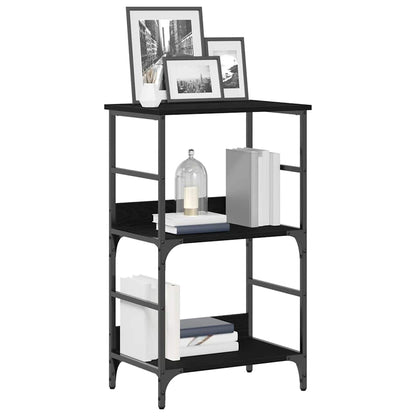 Étagère Chêne noir 50 x 33 x 82 cm Bois d'ingénierie