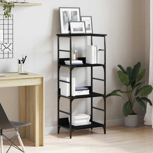 Étagère Chêne noir 50 x 33 x 117.5 cm Bois d'ingénierie