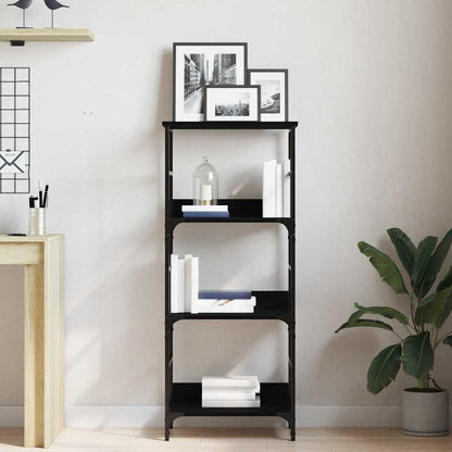 Étagère Chêne noir 50 x 33 x 117.5 cm Bois d'ingénierie