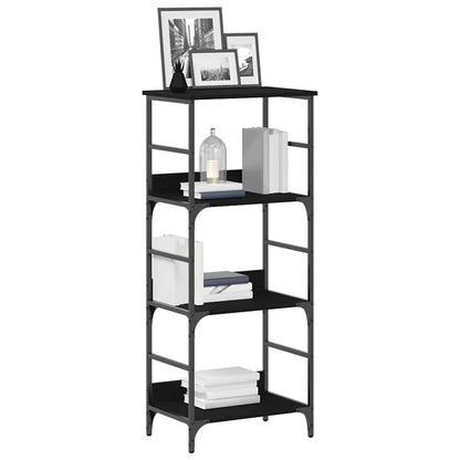 Étagère Chêne noir 50 x 33 x 117.5 cm Bois d'ingénierie