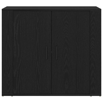 Étagère Chêne noir 80 x 33 x 150 cm Bois d'ingénierie