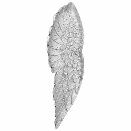 Sculpture d'ailes Argent 17 x 5 x 59 cm Aluminium