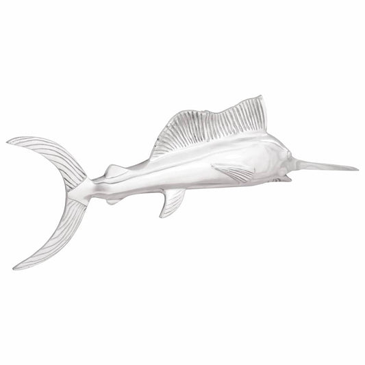 Sculpture Argent 91 x 8 x 26 cm Aluminium