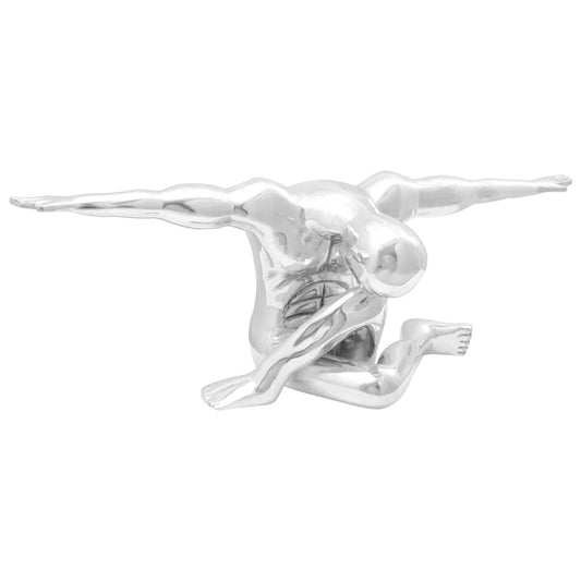 Sculpture Argent 91.5 x 32 x 33 cm Aluminium
