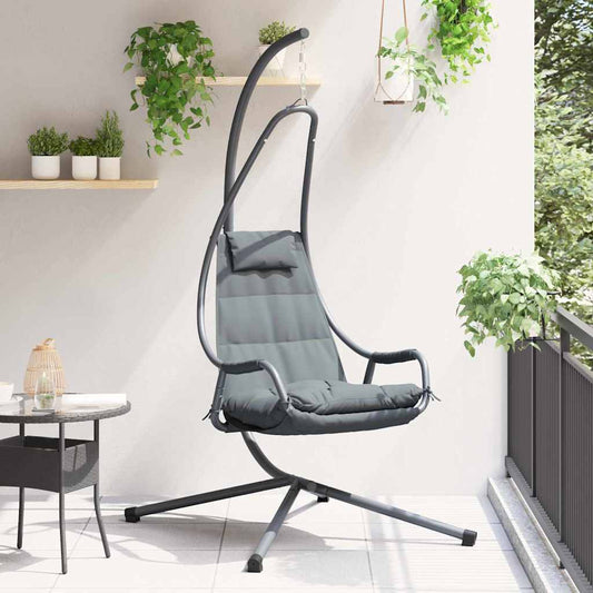 Chaise suspendue Anthracite 94 x 107 x 196.5 cm Acier