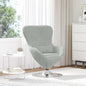 Fauteuil œuf Gris clair 63 x 73 x 90 cm Velours