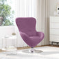 Fauteuil œuf Violet 63 x 73 x 90 cm Velours