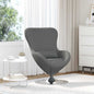 Fauteuil œuf Gris foncé tissu
