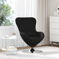 Fauteuil œuf Noir tissu