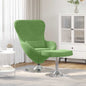Fauteuil œuf 2 pcs Vert clair 63 x 73 x 90 cm Velours
