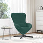 Fauteuil œuf Vert foncé Velours