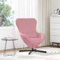 Fauteuil œuf Rose Velours