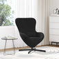 Fauteuil œuf Noir Velours
