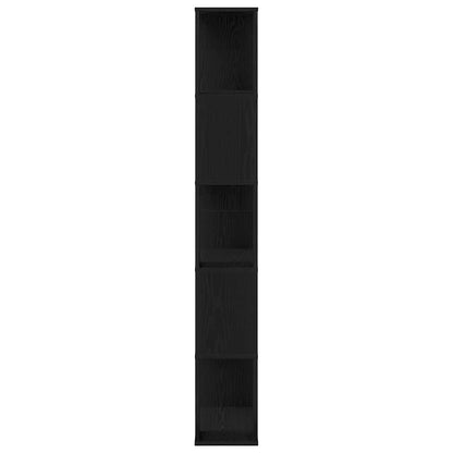 Étagère Chêne noir 45 x 23.5 x 162.5 cm Bois d'ingénierie