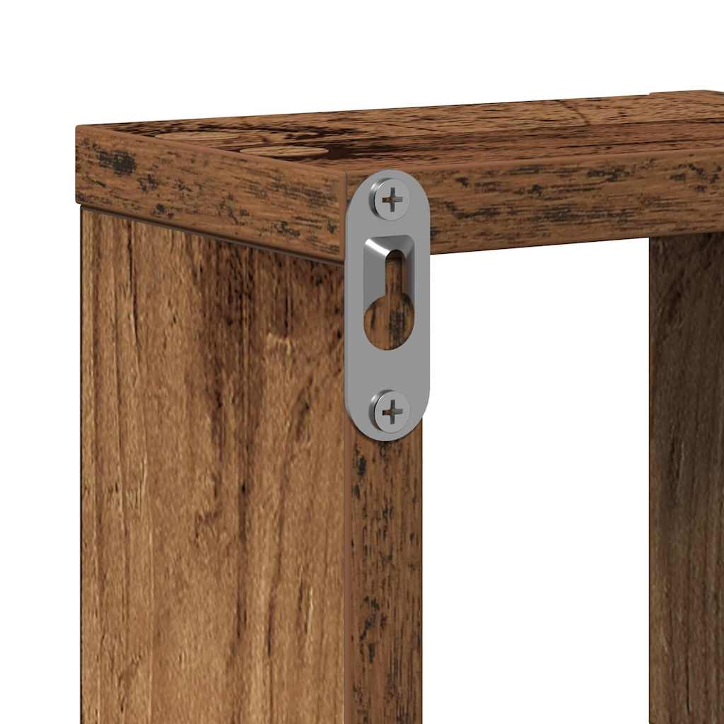Étagère Murale Bois ancien 104.5 x 10 x 43 cm Bois d'ingénierie