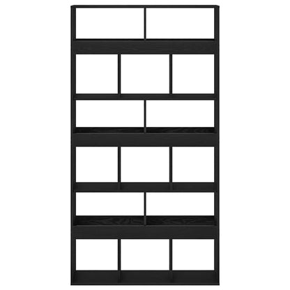 Étagère 2 pcs Chêne noir 100 x 33 x 187,5 cm Bois d'ingénierie