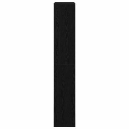 Étagère 2 pcs Chêne noir 100 x 33 x 187,5 cm Bois d'ingénierie