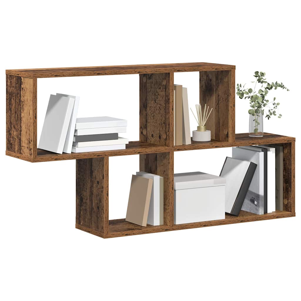 Étagère Murale Bois Ancien 100 x 20 x 53 cm Bois d'ingénierie